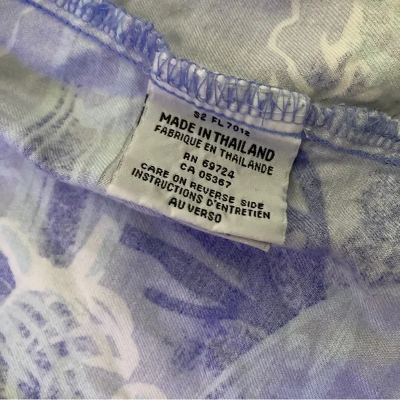 Columbia Sportswear Company shirt Mens Hawaian short sleeve Blue Size L - Picture 7 of 16